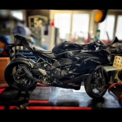 photo d'une Kawazaki ZX400